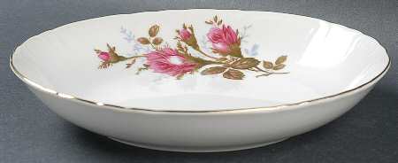 Moss Rose Coupe Soup Bowl
