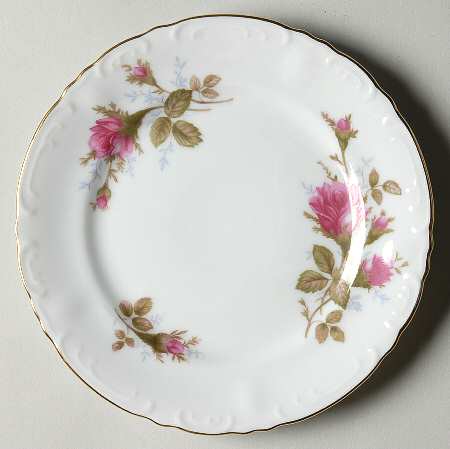 Moss Rose Bread & Butter Plate by Bond (Japan)