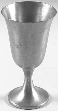 Colonial (Pewter, Hollowware) Water Goblet