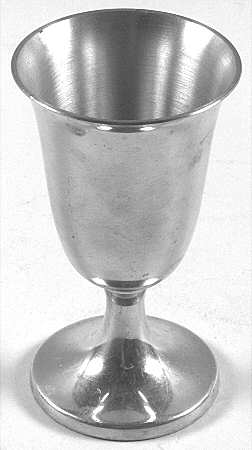 Colonial (Pewter, Hollowware) Wine Goblet