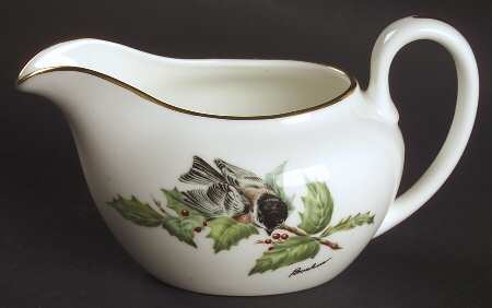 Chickadee & Holly Creamer