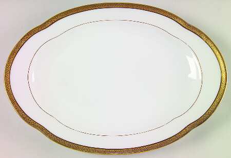 BOG1 11" Oval Serving Platter
