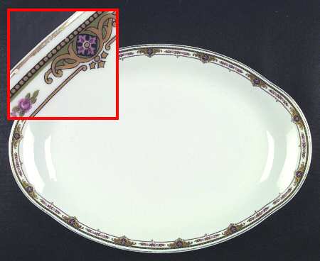 BOG8 12" Oval Serving Platter