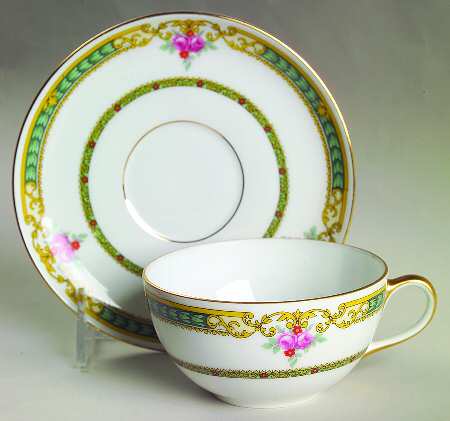 2298 Flat Cup & Saucer Set