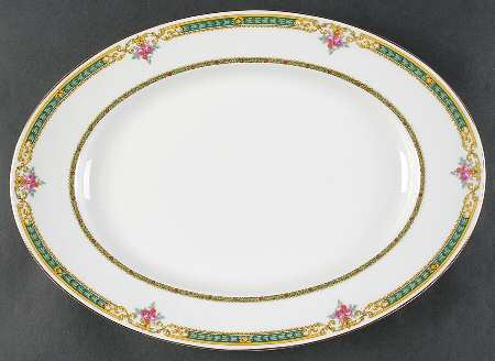 2298 15" Oval Serving Platter