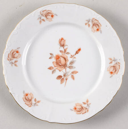 Alpin Rose Salad Plate