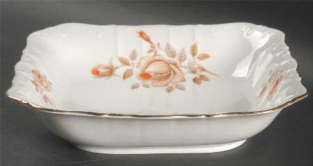 Alpin Rose 9" Square Vegetable Bowl