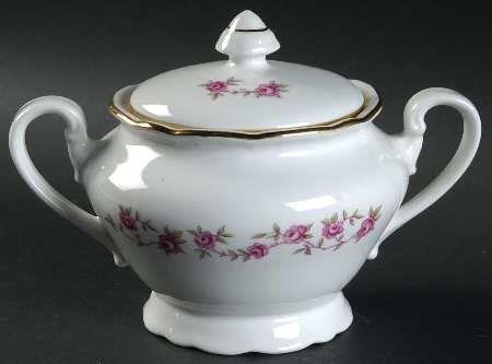 Antoinette Sugar Bowl & Lid