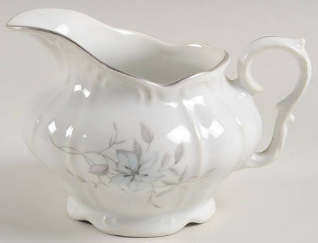 Blue Fantasy Creamer by Bohemia Ceramic Works