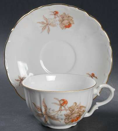 BOH12 Flat Cup & Saucer Set