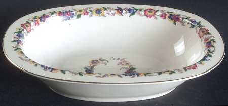 BOH20 9" Oval Vegetable Bowl