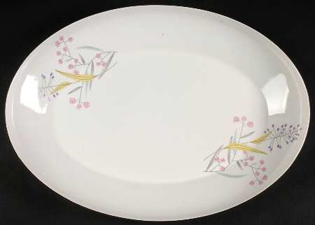 BOH4 15" Oval Serving Platter by Bohemia Ceramic Works