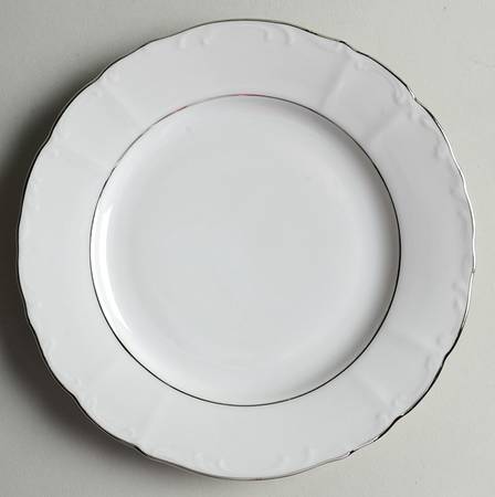 Contessa Platinum Salad Plate