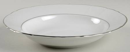 Contessa Platinum Rim Soup Bowl