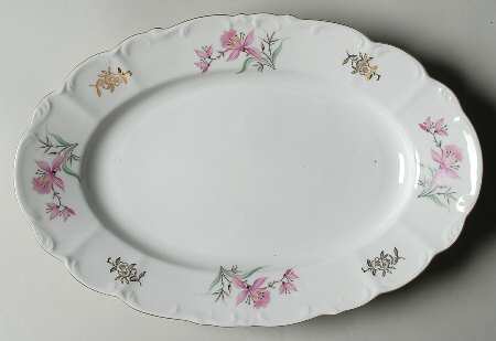 BOH8 13" Oval Serving Platter