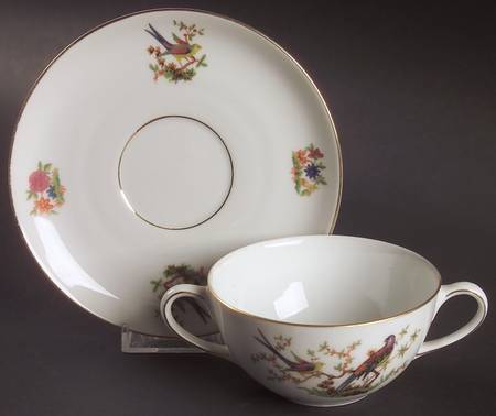 The Eaton Flat Bouillon Cup & Saucer
