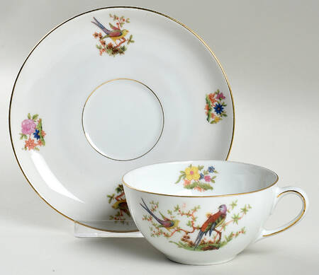 The Eaton Flat Cup & Saucer Set
