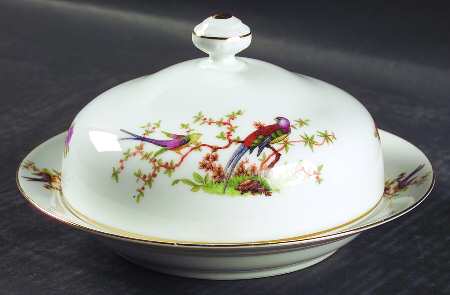 The Eaton Round Covered Butter