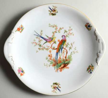 The Eaton Handled Cake Plate