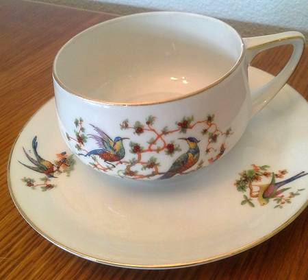 The Eaton Flat Cup & Saucer Set