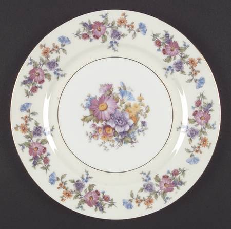 Floradora (Cream Border) Dinner Plate