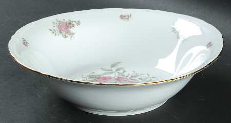 Maria (Embossed Edge) 9" Round Vegetable Bowl