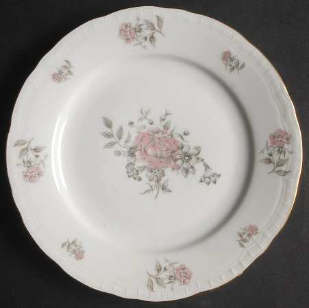 Maria (Embossed Edge) Bread & Butter Plate by Bohemia Ceramic Works