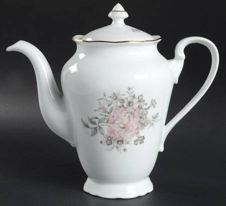 Maria (Embossed Edge) Coffee Pot & Lid