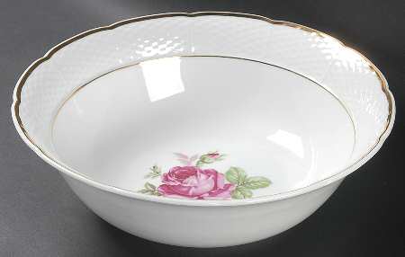 Mel Rose 10" Round Vegetable Bowl