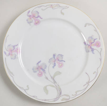 Orchid Iris Dinner Plate