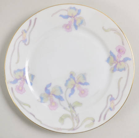 Orchid Iris Bread & Butter Plate