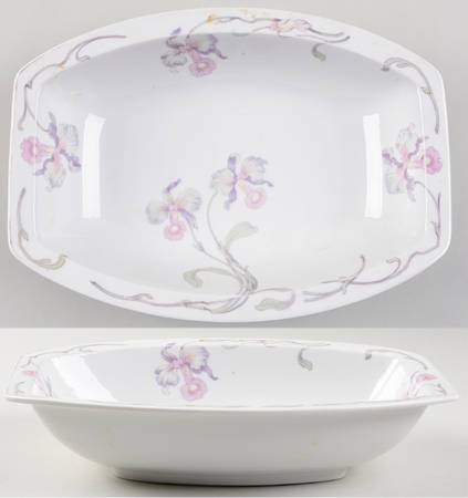 Orchid Iris 10" Oval Vegetable Bowl