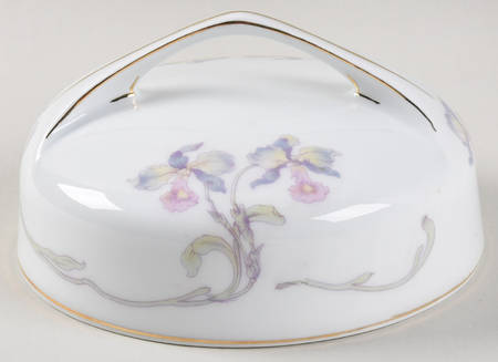 Orchid Iris Lid for Round Butter