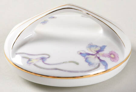Orchid Iris Lid for Mini Teapot
