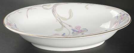 Orchid Iris 10" Oval Vegetable Bowl