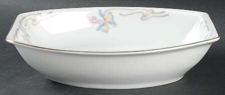 Orchid Iris 9" Oval Vegetable Bowl
