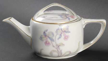 Orchid Iris Individual Teapot & Lid