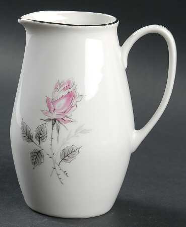 Silver Rose (Platinum Trim) Creamer