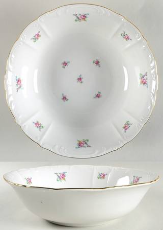 Springtime 10" Round Vegetable Bowl