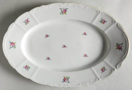 Springtime 15" Oval Serving Platter