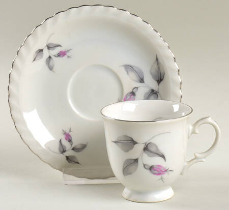 Theresa Footed Demitasse Cup & Saucer Set