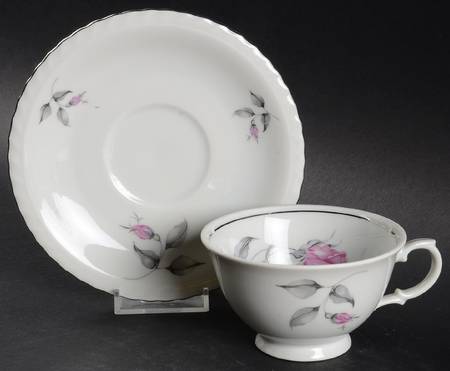 Theresa Footed Cup & Saucer Set