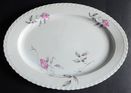 Theresa 14" Oval Serving Platter