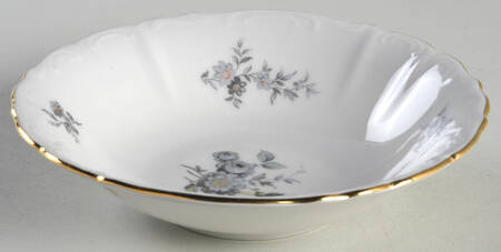 Wild Flower (Scroll Edge) Fruit/Dessert (Sauce) Bowl