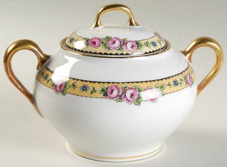 BOJ17 Sugar Bowl & Lid