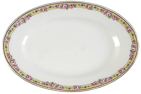BOJ17 11" Oval Serving Platter by Jean Boyer (Limoges)