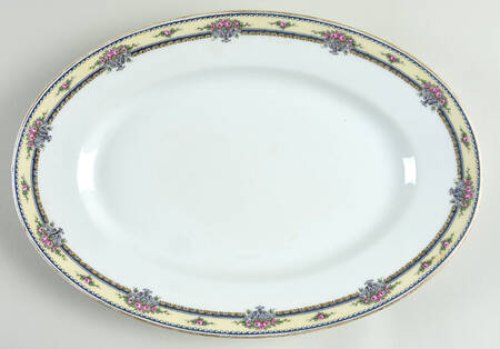BOJ6 13" Oval Serving Platter