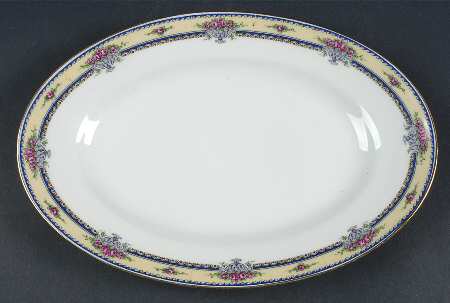 BOJ6 11" Oval Serving Platter