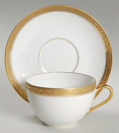 Ivy Flat Cup & Saucer Set