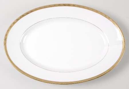 Laurel 13" Oval Serving Platter